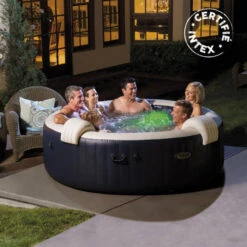 Spot Lumière D'ambiance Pour Pure Spa Bulles Intex -Magasin Piscines 28503 lumiere ambiance spa gonflable