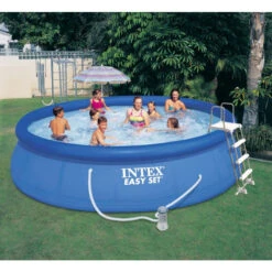 Kit Piscine Autoportée Intex Easy Set 4,57 X 1,07 M -Magasin Piscines 56409fr with bkg