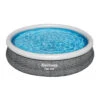 Piscine Autoportée Bestway Fast Set™ Aspect Rotin 3,66 X 0,76 M -Magasin Piscines 57445 piscine ronde bestway fast set rotin
