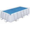 Bâche à Bulles Bestway Rectangulaire 9,27 X 4,54 M Pour Piscine De 9,56 X 4,88 X 1,32 M -Magasin Piscines 58229e