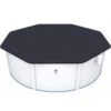 Bâche De Protection Bestway Ronde Pour Piscine Hydrium De 3,66 M -Magasin Piscines 58292 bache hiver 366cm 1