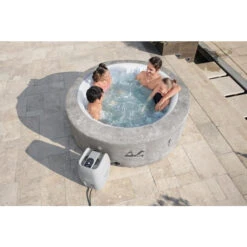 Spa Gonflable Bestway Lay-Z Spa ZURICH AirJet 4 Places -Magasin Piscines 60065 spa gonflable bestway lay z spa zurich ambiance 2
