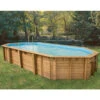 Piscine En Bois Octogonale Ubbink Océa 8,60 X 4,70 X 1,30 M - Liner Bleu -Magasin Piscines 7504509 piscine bois octogonale ubbink ocea 470 860 bleu principale