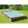 Piscine En Bois Rectangulaire Ubbink Linéa 8,00 X 5,00 X 1,40 M - Liner Bleu -Magasin Piscines 7504771 piscine bois rectangulaire ubbink linea 500x800 bleu
