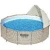 Auvent Pour Piscine Tubulaire Bestway Ø 3,05 à 5,49 M 2 Auvent Pour Piscine Tubulaire Bestway Ø 3,05 à 5,49 M -Magasin Piscines auvent rond bestway 2