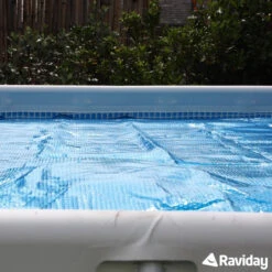 Bâche à Bulles Intex Pour Piscine Ronde Ø 3,66 M -Magasin Piscines bache bulles intex raviday 1
