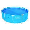 Bâche à Bulles Bestway Ronde 3,56 M Pour Piscine De 3,66 M -Magasin Piscines bache solaire diam 356 bestway 1 1