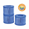 Lot De 3 Cartouches Antibactériennes De Spa Gonflable Netspa