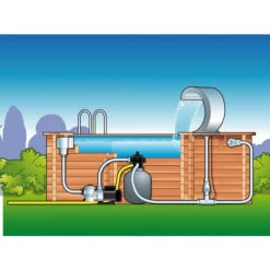 Cascade Pour Piscine Ubbink Mamba Acryl-LED -Magasin Piscines cascade mamba acryl led ubbink sch ma 3 piscine