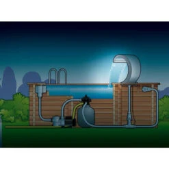 Cascade Pour Piscine Ubbink Mamba Acryl-LED -Magasin Piscines cascade mamba acryl led ubbink sch ma2 piscine