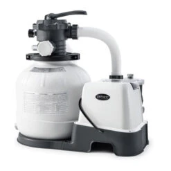 Combiné Filtre à Sable 8 M³/h Et Stérilisateur Intex + OEC