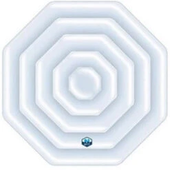 Couvercle Gonflable Octogonal Pour Spa Netspa Silver Et Python