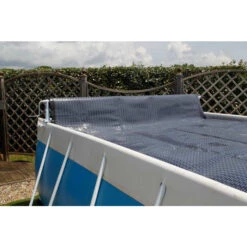 Enrouleur De Bâche à Bulles Pour Piscine En Bois Ubbink Xtra -Magasin Piscines enrouleur xtra ambiance piscine ubbink