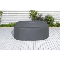 Couverture Thermique Pour Spa Carré Bestway L 180 X L 180 X H 71 Cm -Magasin Piscines housse thermique carree energysense 180 m x 180 m x 71 cm lay z spa 1