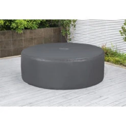 Couverture Thermique Pour Spa Rond Bestway Ø 196 X H 71 Cm -Magasin Piscines housse thermique ronde energysense 196 m x 71 cm pour spa gonflable lay z spa 1