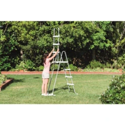 Echelle D'accès Piscine Intex 1.22 M -Magasin Piscines intex echelle acces piscine 122 cm 28073 1