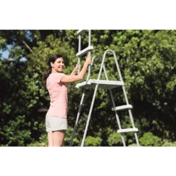 Echelle D'accès Piscine Intex 1.22 M -Magasin Piscines intex echelle piscine 122 cm 1