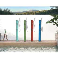 Douche Solaire Jolly Go 20L-Bleu Capri 7 Douche Solaire Jolly Go 20L-Bleu Capri -Magasin Piscines jolly go galerie 06