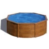 GRE Piscine Ronde Acier Gré Sicilia Imitation Bois - Ø 3,50 X 1,20 M 2 GRE Piscine Ronde Acier Gré Sicilia Imitation Bois - Ø 3,50 X 1,20 M -Magasin Piscines kitpr353w piscine ronde acier gre sicilia imitation bois 350 120