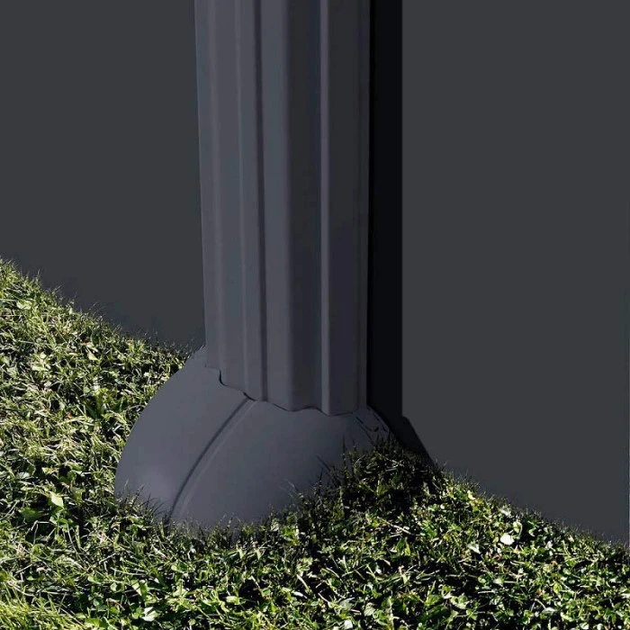 GRE Piscine Ovale Acier Gré Gris Anthracite - 5 X 3 X 1,30 M 6 GRE Piscine Ovale Acier Gré Gris Anthracite - 5 X 3 X 1,30 M – Image 4