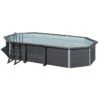 GRE Piscine Ovale Composite Gré - 6,64 X 3,86 X 1,24 M -Magasin Piscines kpcov6650 piscine ovale composite gre 664 386 154cm 1