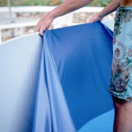 Liner Bleu Pour Piscine GRE - 7,30 X 3,75 X H 1,32 M - 40/100e 3 Liner Bleu Pour Piscine GRE - 7,30 X 3,75 X H 1,32 M - 40/100e
