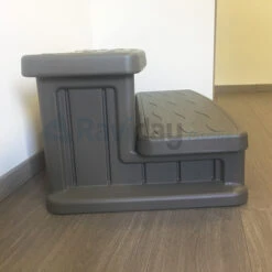 Marche-pied Pour Spa Gonflable Couleur Taupe -Magasin Piscines marche pied spa cotel