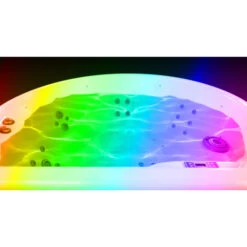 Spa Acrylique NetSpa Halfmoon 4 Personnes -Magasin Piscines netspa halfmoon pointfort04