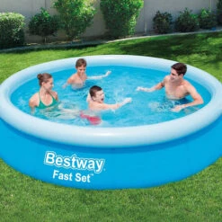 Piscine Autoportée Bestway Fast Set 3,66 X 0,76 M + Épurateur à Cartouche -Magasin Piscines piscine autoportee bestway fast set 366 x 76 cm 2
