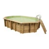 Piscine En Bois Octogonale Ubbink Azura 4,90 X 3,55 X 1,30 M - Liner Beige 1 Piscine En Bois Octogonale Ubbink Azura 4,90 X 3,55 X 1,30 M - Liner Beige -Magasin Piscines piscine ubbink azura 490 355 130 beige