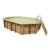 Piscine En Bois Octogonale Ubbink Azura 6,10 X 4 X 1,20 M - Liner Beige 1 Piscine En Bois Octogonale Ubbink Azura 6,10 X 4 X 1,20 M - Liner Beige -Magasin Piscines piscine ubbink azura 610 400 120 beige