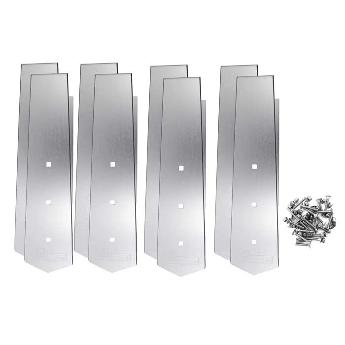 Kit De 8 Pièces Finition Margelles 135° Ubbink Alu Piscine Bois Octogonale 7 Kit De 8 Pièces Finition Margelles 135° Ubbink Alu Piscine Bois Octogonale – Image 5