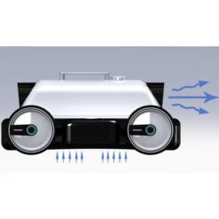 Robot De Piscine électrique Bestway MIA -Magasin Piscines robot mia fond blanc sch ma