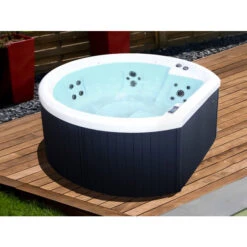 Spa Acrylique NetSpa Halfmoon 4 Personnes -Magasin Piscines spa acrylique halfmoon 4 places netspa 1