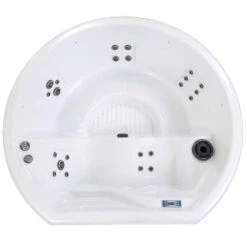 Spa Acrylique NetSpa Halfmoon 4 Personnes -Magasin Piscines spa acrylique halfmoon 4 places netspa 2