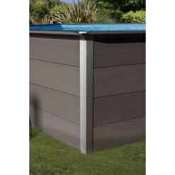 GRE Piscine Ovale Composite Gré - 6,64 X 3,86 X 1,24 M -Magasin Piscines structure piscine composite gre 4